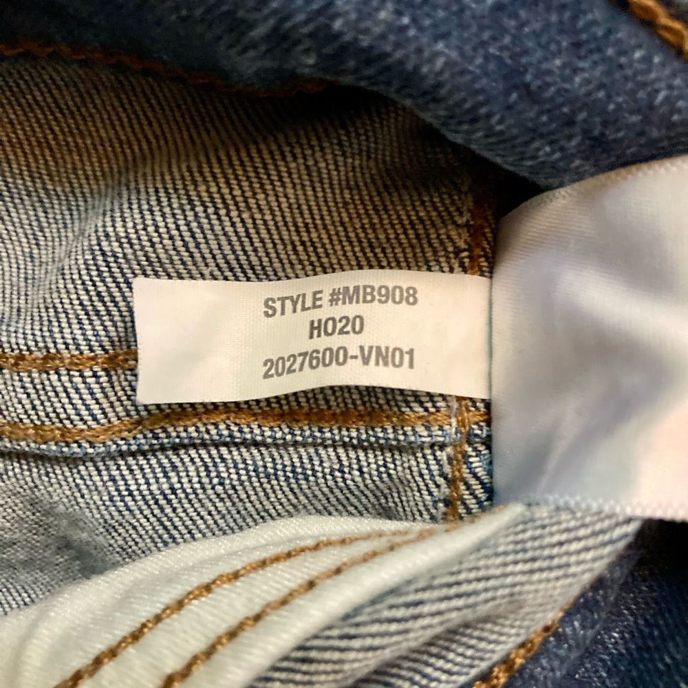 Madewell 10" High-Rise Skinny Jeans Yoke Edition - Picture 4 of 7